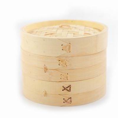 YH22-BAR BAMBOO STEAMER with Aluminum Nail Reseau